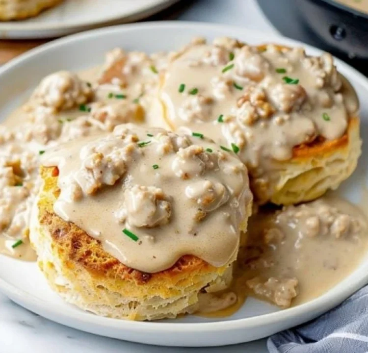 Biscuits-and-Gravy-with-Herbs-800x530